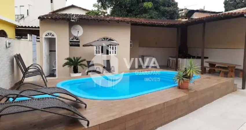Casa de luxo à venda em guarapari-es, bairro ipiranga. 4 quartos, 2 suítes, 3 salas, 3 banheiros, 7 vagas de garagem, 420m².