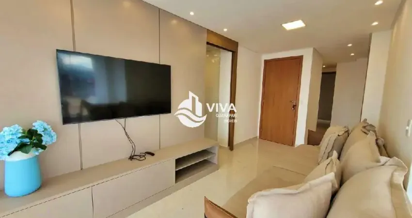 Apartamento todo decorado composto por 3 quartos á venda na praia do morro, guarapari-es