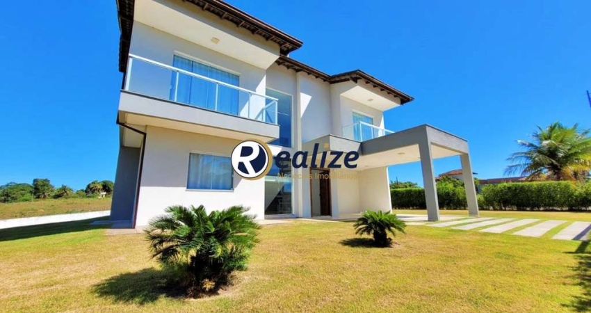 Casa Duplex em Condomínio composto por 5 suítes com Área de Lazer á venda no bairro Lameirão, Guarapari-ES  - Realize Negócios Imobiliários.