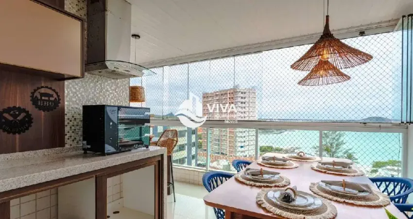 Imperdível apartamento à venda na praia do morro em guarapari-es: 3 quartos, 1 suíte, 110m²!