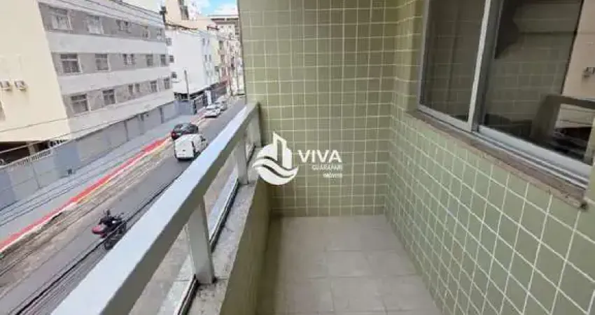 Imperdível apartamento à venda na praia do morro, guarapari-es! varanda frente pra rua, 2 quartos, 1 suíte, 2 salas, 2 banheiros, 2 vagas, 80m².