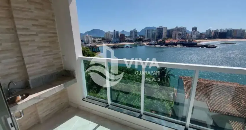 Apartamento frente para o mar composto por 2 quartos à venda no morro atalaia, guarapari-es - viva guarapari imóveis