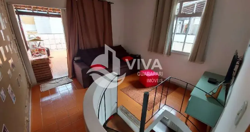 Cobertura composto por 2 quartos á venda na praia do morro, guarapari-es