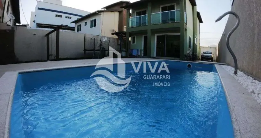 Imperdível! casa à venda em guarapari-es, praia do morro, com 4 quartos, 1 suíte, 3 salas, 3 banheiros, 2 vagas de garagem e 140m².