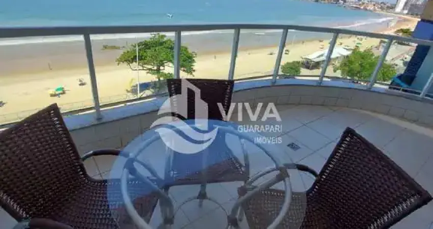 Apartamento frente para o mar à venda na praia do morro em guarapari-es: 4 quartos, 4 suítes, 2 salas, 6 banheiros, 2 vagas de garagem, 210m².