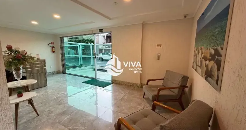 Apartamento à venda na praia do morro em guarapari-es com 3 quartos, 1 suíte, sala com varanda, 2 banheiros, 1 vaga de garagem e 90m² de área.