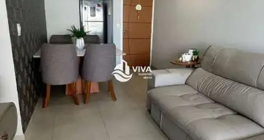 Apartamento decorado 3 quartos à venda ou locação na praia do morro, guarapari-es!
