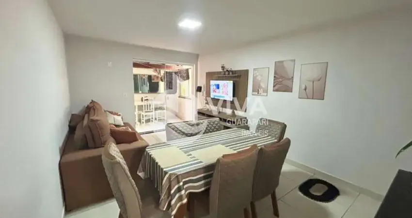 Apartamento de alto padrão na praia do morro, guarapari-es: 2 quartos, 2 suítes, 2 salas, 1 banheiro, 1 vaga - 70m²