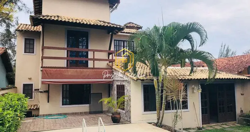Casa em condomínio fechado com 5 quartos para alugar na Rua Vinte, 123, Long Beach (Tamoios), Cabo Frio