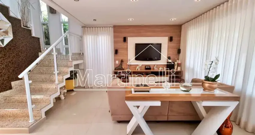 Sobrado à venda no condomínio reserva domaine eco residence, próximo ao shopping iguatemi - ribeirão preto/sp.