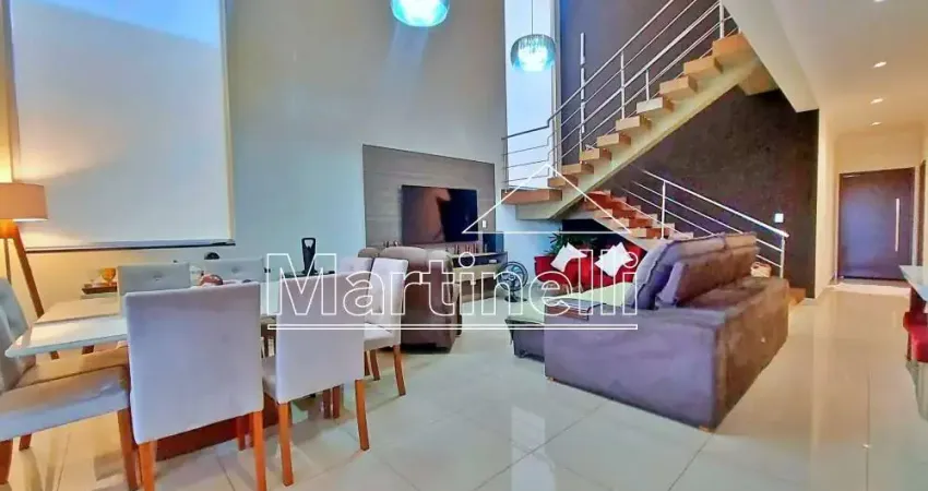 Sobrado à venda no condomínio bella cittá, próximo ao novo shopping - ribeirão preto/sp.