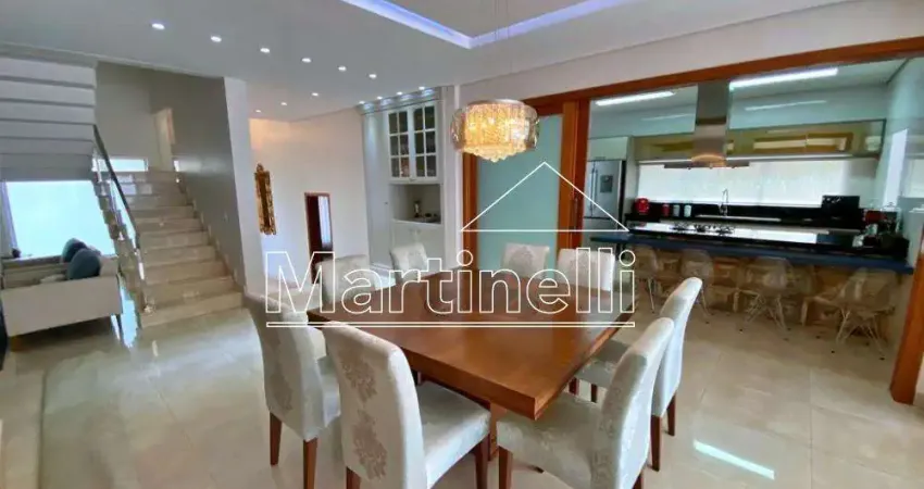 Sobrado à venda no condomínio alphaville ii, próximo ao ocio restaurante - ribeirão preto/sp