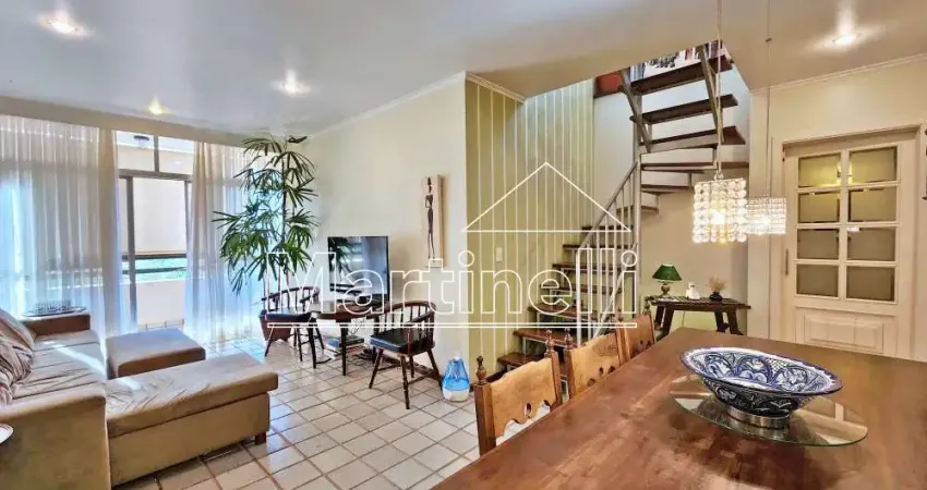 Cobertura à venda no condomínio chácara flora, próximo à av. castelo branco - ribeirão preto/sp.