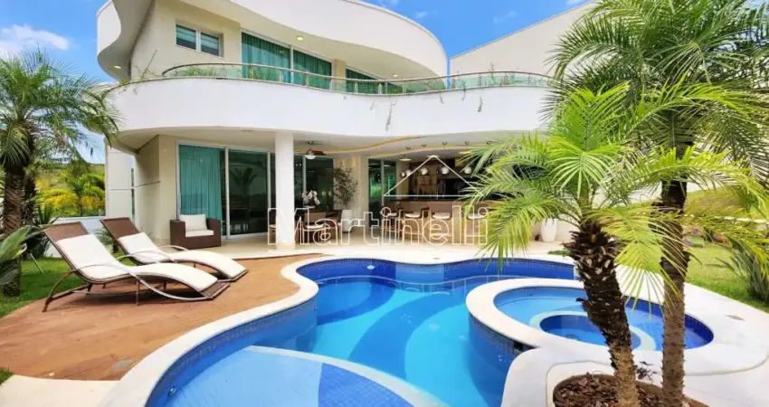 Sobrado à venda no condomínio alphaville iii, próximo ao shopping iguatemi - ribeirão preto/sp.