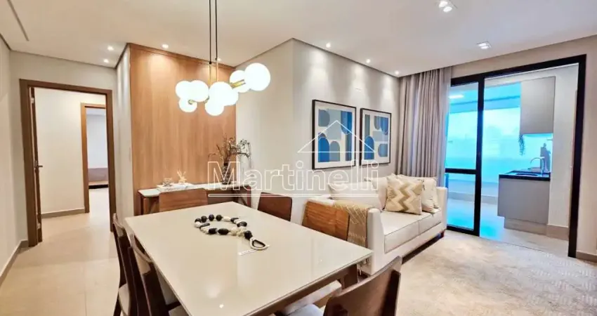 Apartamento à venda no edifício plaza de españa, próximo ao novo mercadão - ribeirão preto/sp.