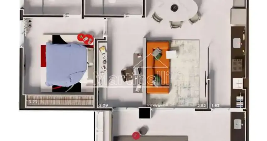 Apartamento à venda no edifício icon smart home, próximo ao ribeirão shopping - ribeirão preto/sp.