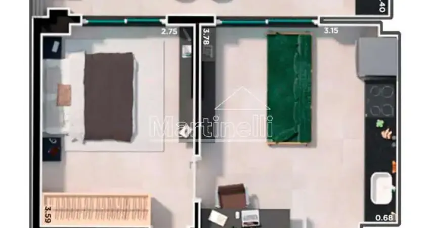 Apartamento à venda no edifício ribeirânia garden smart garden, próximo à unaep - ribeirão preto/sp