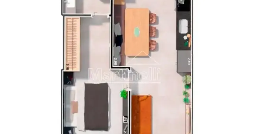 Apartamento à venda no edifício ribeirânia garden smart garden, próximo à unaep - ribeirão preto/sp