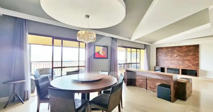 Apartamento mobiliado para venda e locação no edifício cedro, próximo ao shopping iguatemi - ribeirão preto/sp.