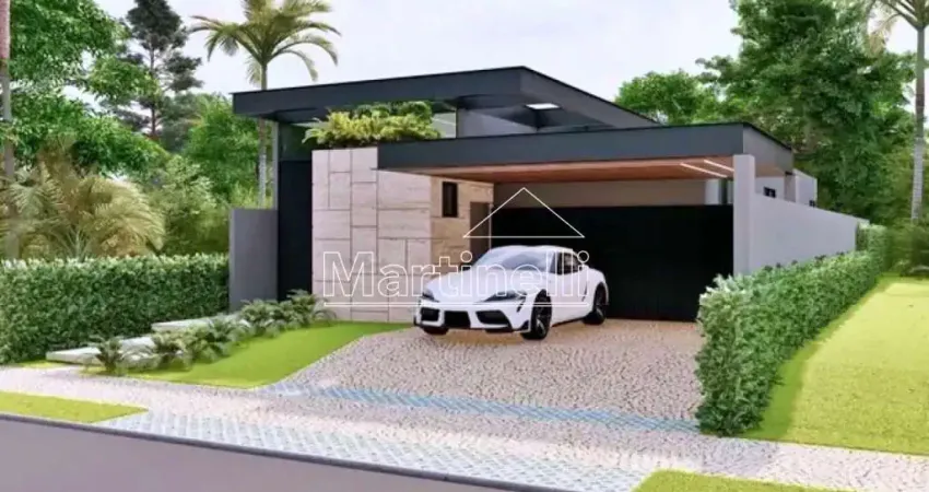 Casa térrea à venda no condomínio quinta da mata i, próximo ao novo shopping - ribeirão preto/sp.