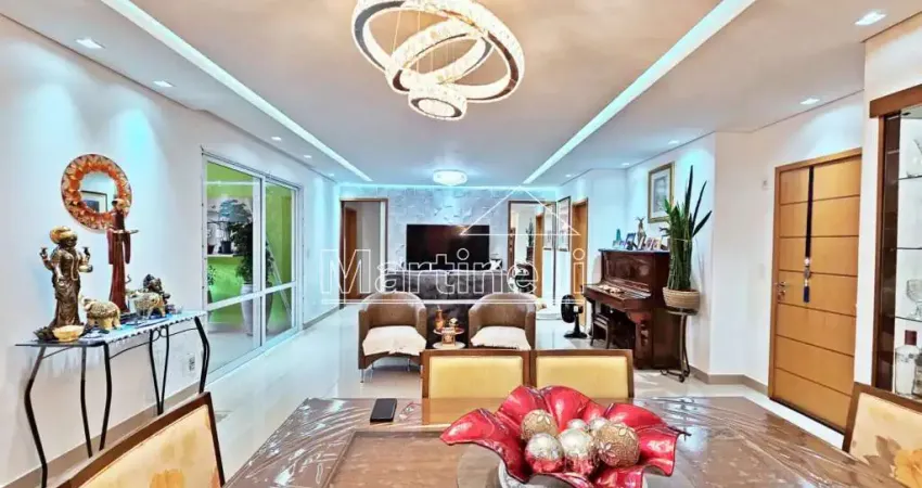 Apartamento alto padrão de 172m² à venda, próximo ao verace pizzaria - ribeirão preto/sp.