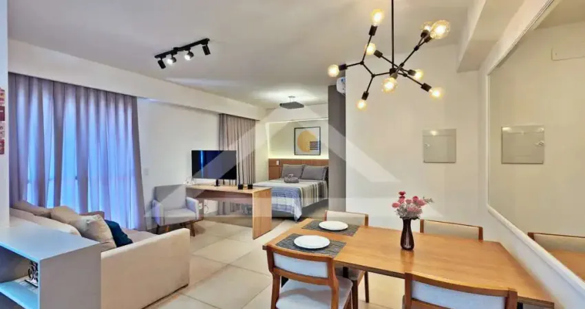 Studio mobiliado para locação no condomínio apogeo, próximo ao ribeirão shopping - bairro jardim sumaré, ribeirão preto/sp.