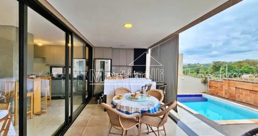 Sobrado à venda no condomínio terras de bonfim, próximo ao ribeirão shopping - ribeirão preto/sp.