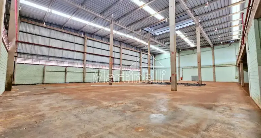 Galpão comercial de 2.700m² de área terreno e 2.700m² de área construída para locação, próximo a Rodovia Anhanguera - Bairro Avelino Alves Palma, Ribeirão Preto/SP.