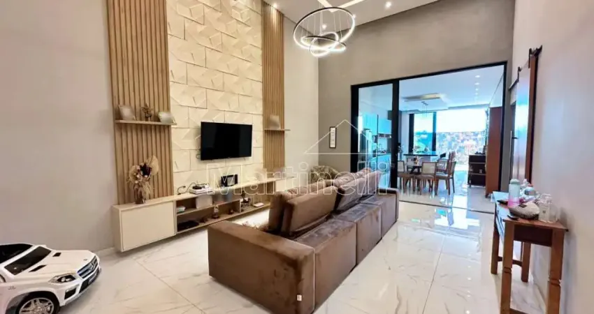 Casa térrea à venda no condomínio vivendas da mata, próximo ao shopping iguatemi - ribeirão preto/sp