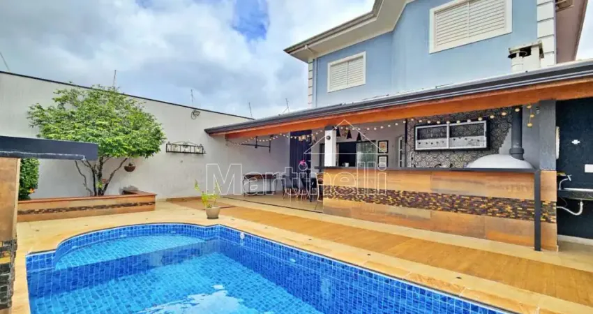 Sobrado à venda no Condomínio Nova Aliança Residencial, próximo ao Ribeirão Shopping - Ribeirão Preto/SP.