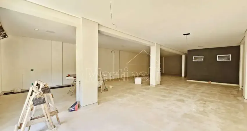 Salão comercial de 160m² de área construida para locação. excelente localização, próximo ao shopping iguatemi - bairro jardim nova aliança sul, ribeirão preto/sp.