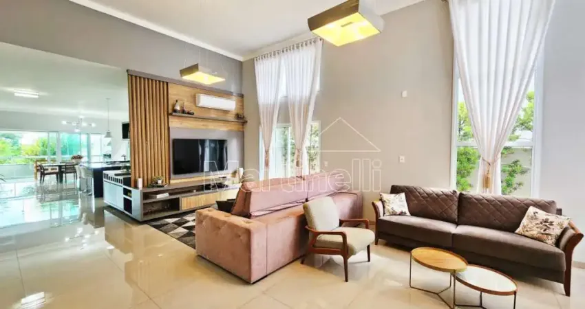 Casa térrea à venda no Condomínio Terras de Siena, próximo ao Shopping Iguatemi - Ribeirão Preto/SP.
