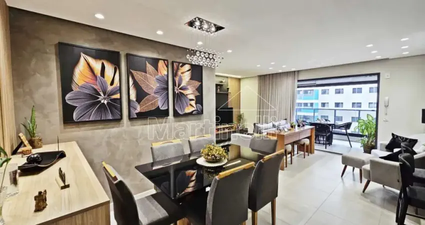 Apartamento à venda no edifício liniee, próximo ao gelato borelli - ribeirão preto/sp.