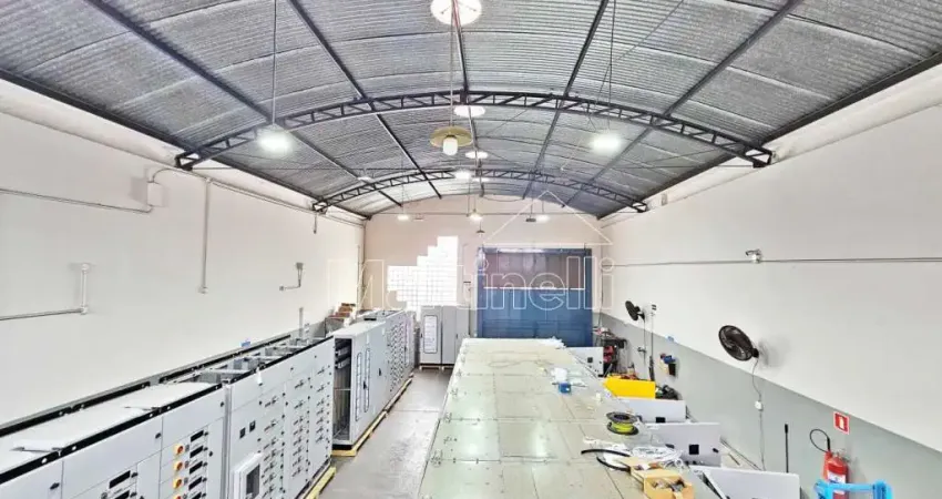 Galpão comercial para venda e locação no bairro parque industrial lagoinha, próximo ao tonin superatacado - ribeirão preto/sp.