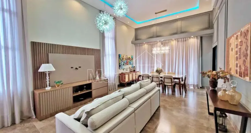 Casa térrea à venda no condomínio terras de florença, próximo ao shopping iguatemi - ribeirão preto/sp.