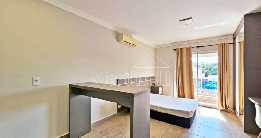 Kitnet mobiliada de 34m² de área útil para locação no Condomínio Infinite Aparts, próximo ao Savegnago Supermercados - Bairro Santa Cruz do Jose Jacques, Ribeirão Preto/SP.