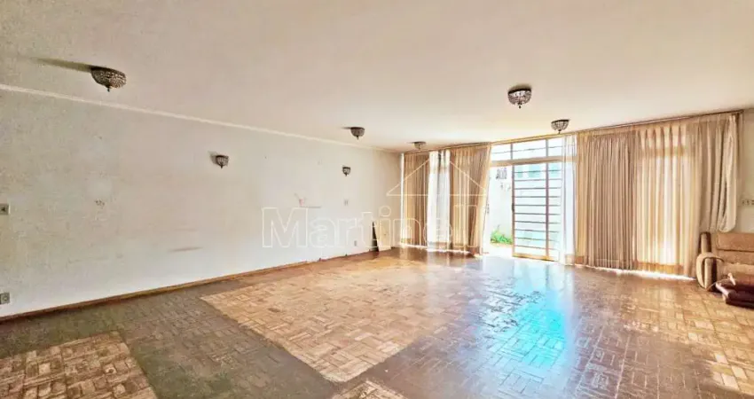 Casa térrea de 575m² de área construída para locação, próximo a avenida nove de julho - bairro jardim sumaré, ribeirão preto/sp.