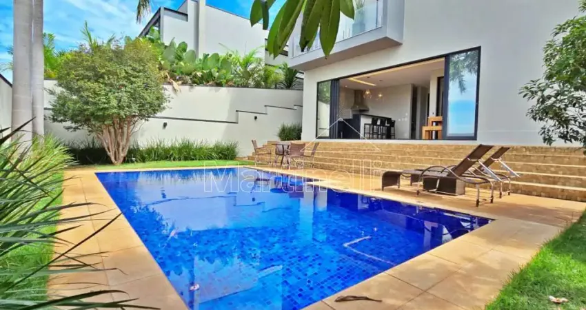 Sobrado para venda e locação no condomínio alphaville ii, próximo ao ribeirão shopping - ribeirão preto/sp.