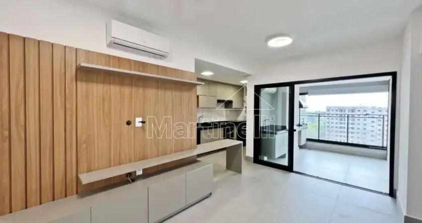 Apartamento para locação no edifício authoria fascínio, próximo ao parque olhos d`água - ribeirão preto/sp.