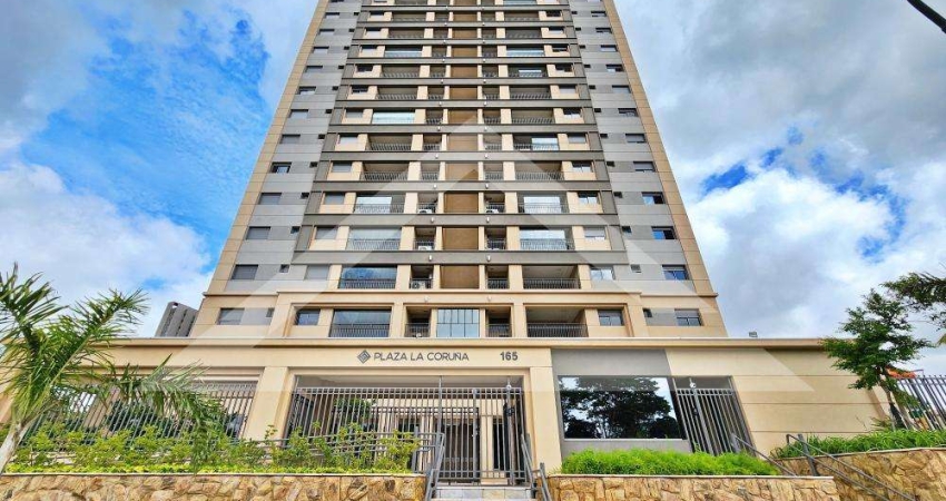 Apartamento para locação no Edifício Plaza La Corunã, próximo ao Parque Olhos D`água - Ribeirão Preto/SP.