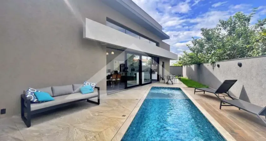 Casa térrea à venda no condomínio quinta dos ventos, próximo ao shopping iguatemi - ribeirão preto/sp.