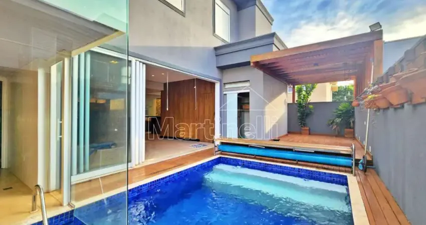 Sobrado à venda no condomínio bella cittá, próximo ao novo shopping - ribeirão preto/sp.