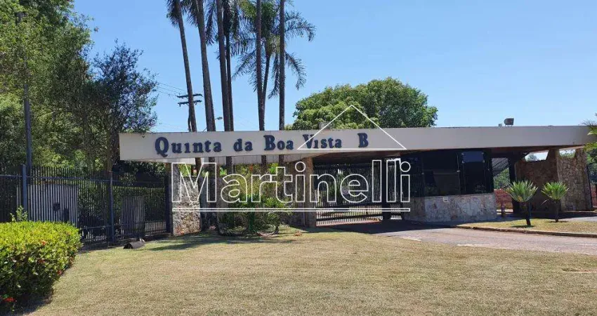 Terreno residencial à venda no condomínio quinta da boa vista, próximo ao shopping iguatemi - ribeirão preto/sp.