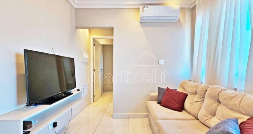 Apartamento mobiliado para locação no Edifício San Pedro, próximo a Avenida Treze de Maio - Ribeirão Preto/SP.