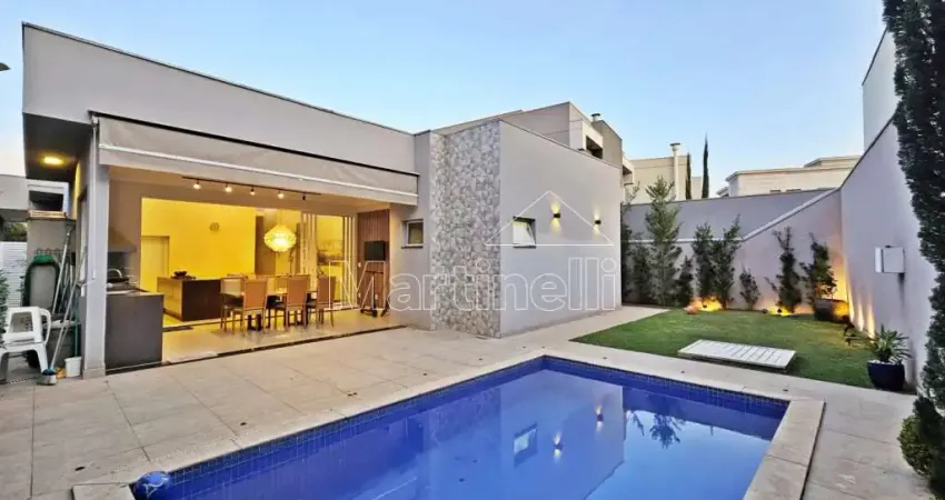 Casa térrea à venda no Condomínio Terras de Florença, próximo ao Shopping Iguatemi - Ribeirão Preto/SP.