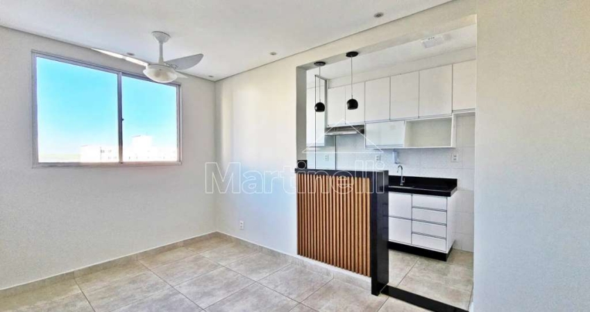 Apartamento para locação no Mirante Sul Resort Condomínio, próximo ao Jaú Serve Supermercados - Ribeirão Preto/SP.