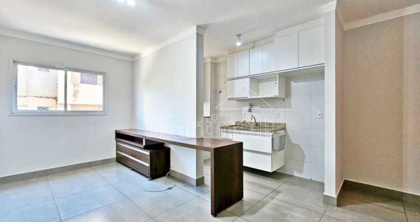 Apartamento de 39m² de área útil para locação no Condomínio Mirante da Mata, próximo a Faculdade UNIP - Bairro Jardim Nova Aliança, Ribeirão Preto/SP.