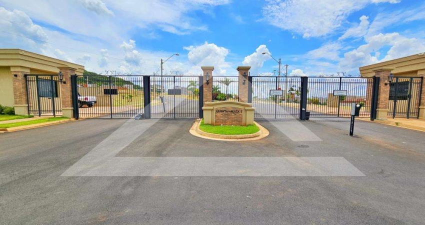 Terreno residencial à venda no Condomínio Quinta da Mata I, próximo ao Novo Shopping - Ribeirão Preto/SP.