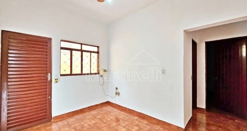 Casa térrea de 40m² de área construída para locação, próximo a Avenida Maria de Jesus Condeixa - Bairro Jardim Castelo Branco, Ribeirão Preto/SP.