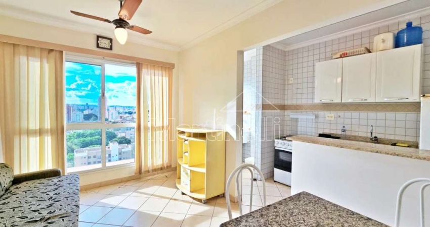 Apartamento de 42m² de área útil para locação no Edifício Liberty House - Bairro Jardim Palma Travassos, Ribeirão Preto/SP.